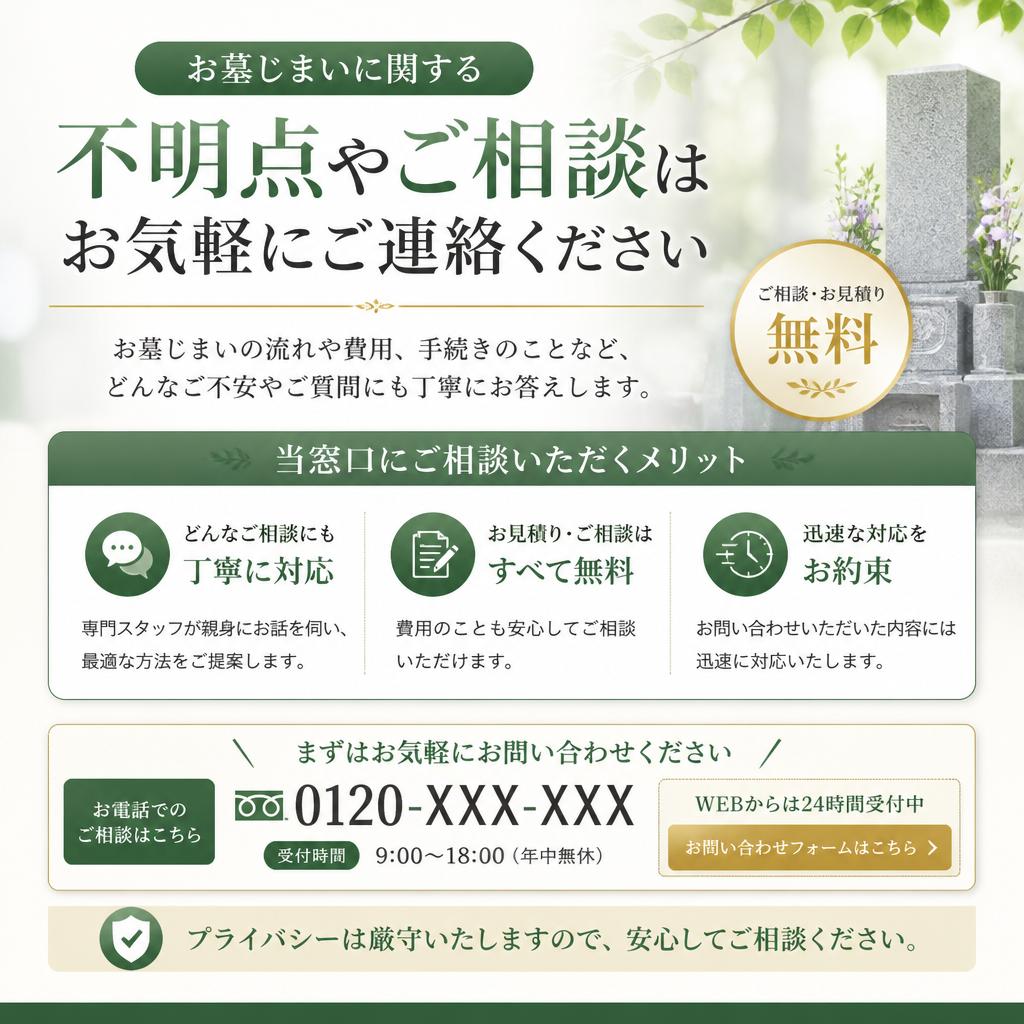 今すぐお問い合わせを！