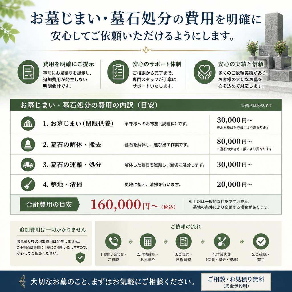 費用の明確化