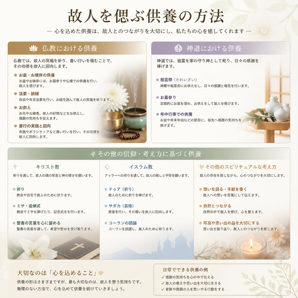 供養方法のご提案