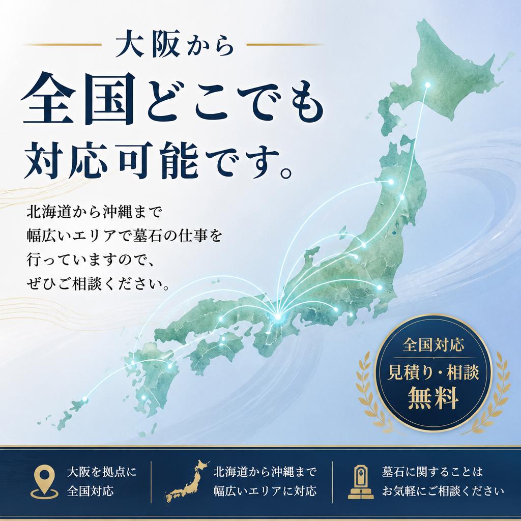 全国からの依頼に対応