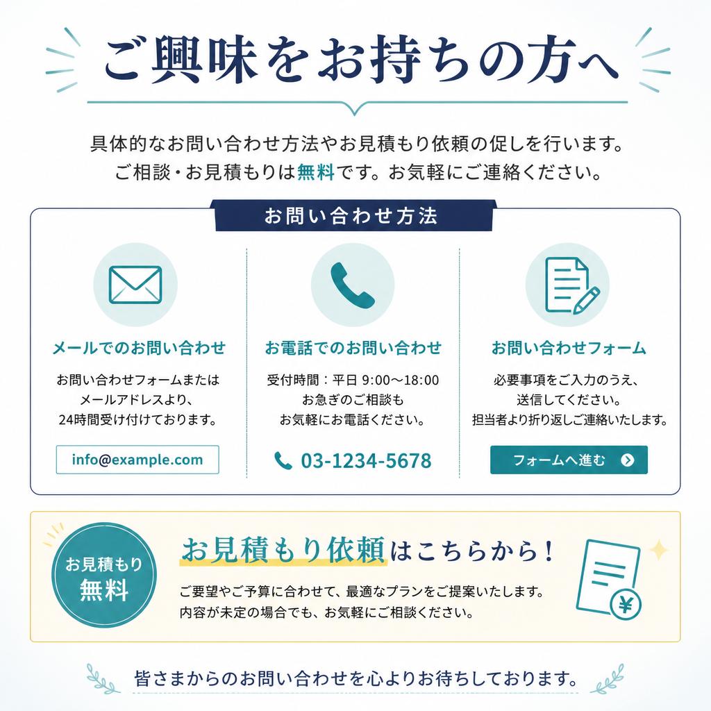 7. お問い合わせはこちらから