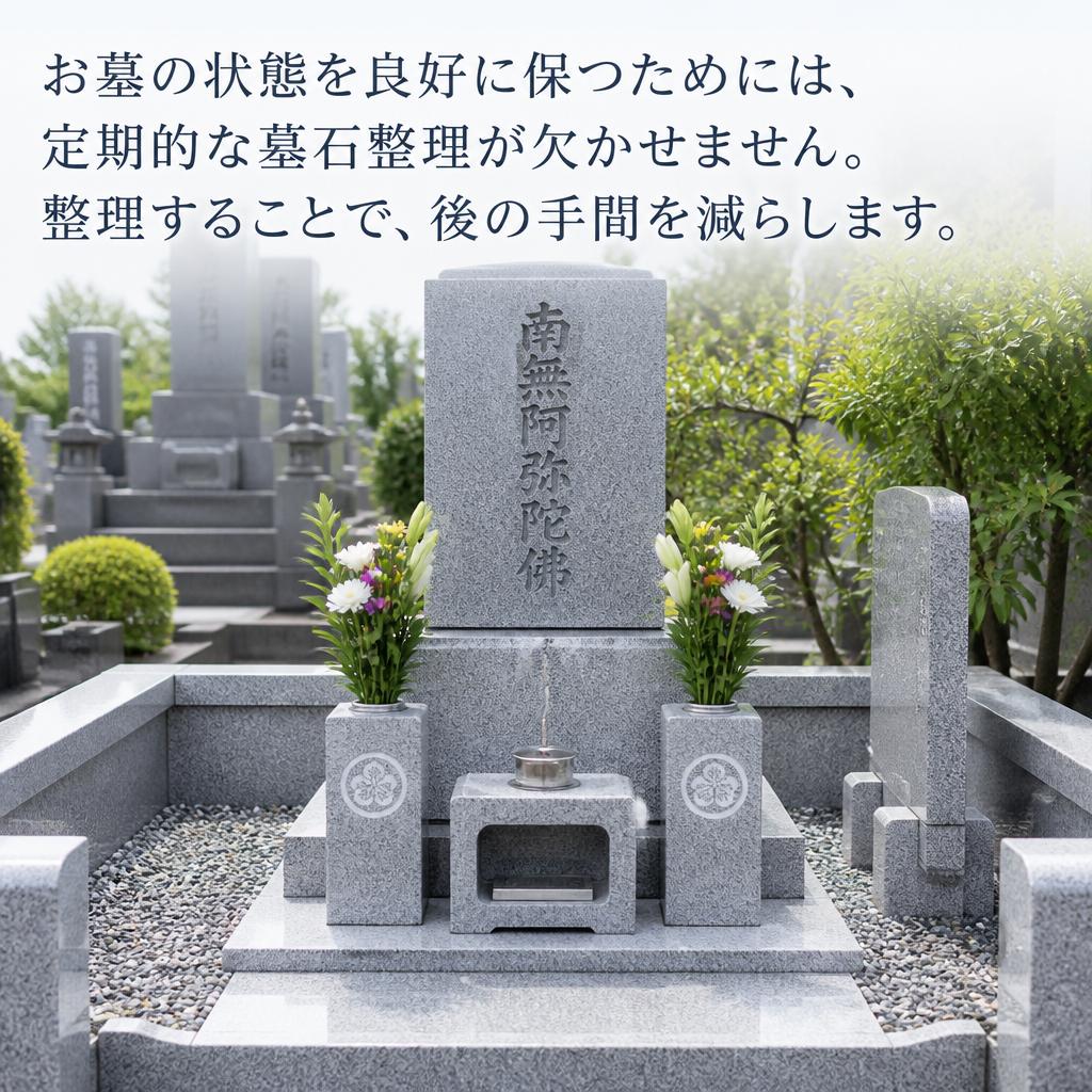 2. 墓石整理の重要性