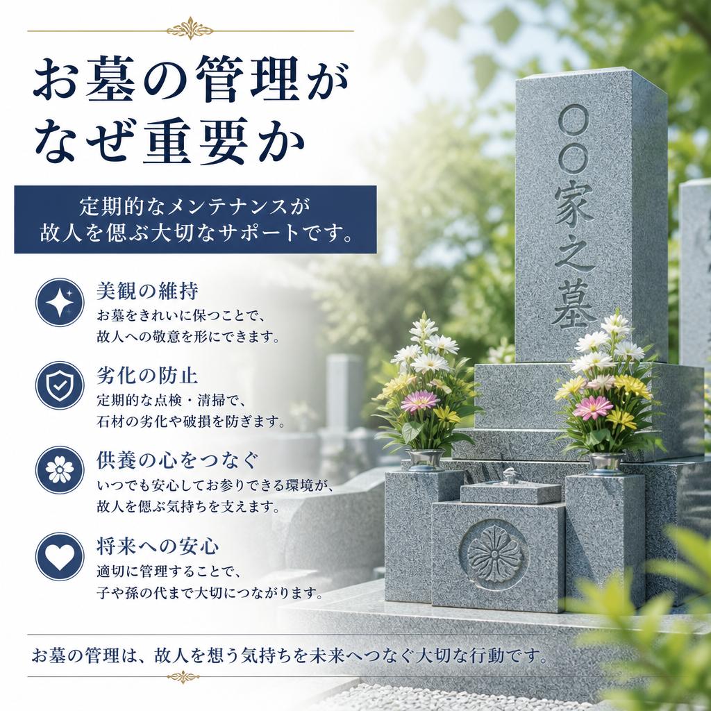 墓地管理の重要性