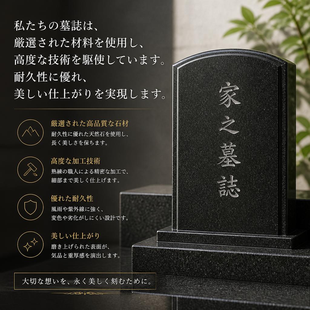 こだわりの材料と技術