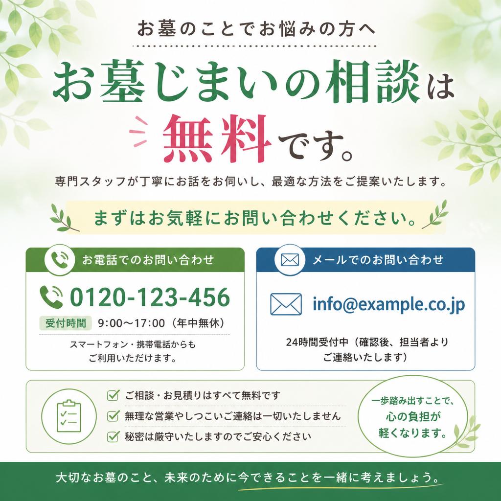 今すぐお問い合わせを！