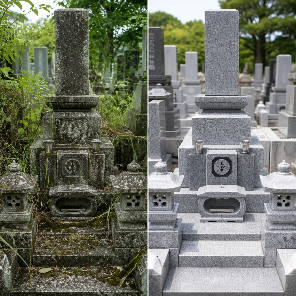 安心の墓石掃除サービス