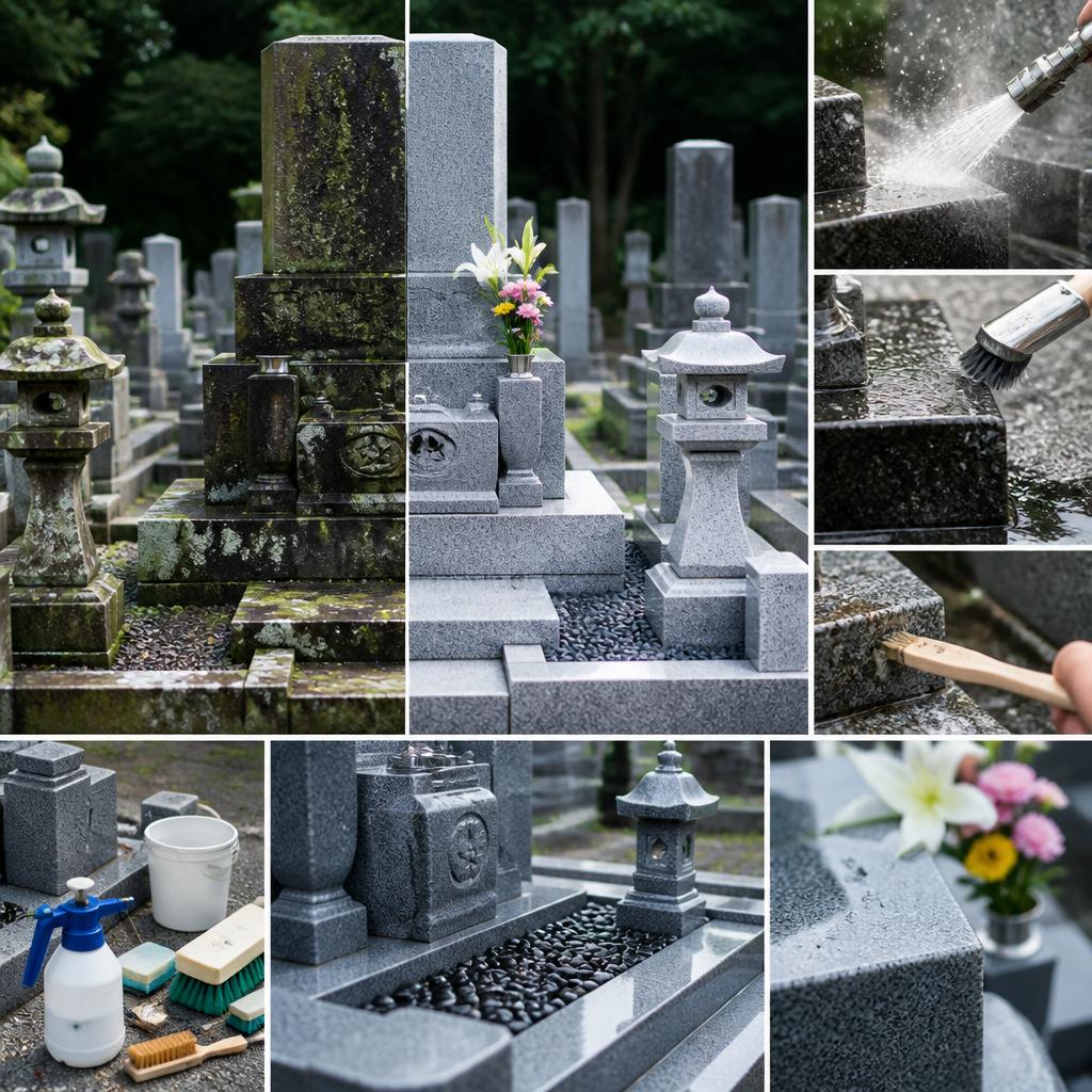 墓石クリーニングの重要性